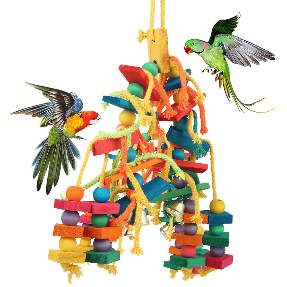Cotton Rope Parrot Toy Bite Resistant
