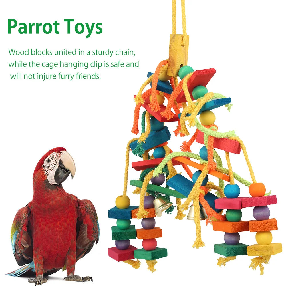 Cotton Rope Parrot Toy Bite Resistant